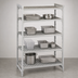 Thumbnail image #4 for Cambro Camshelving Premium 5-Tier Vented Stationary Starter Polymer Shelving Unit, 21