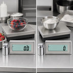 Thumbnail image #3 for Taylor Precision TE32WDAR Digital Portion Control Food Scale, 32 oz/1 kg Capacity, Stainless Steel Rectangular 7-Inch Platform