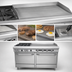 Thumbnail image #3 for Southbend S-Series 60-Inch Natural Gas Restaurant Range with 48-Inch Thermostatic Griddle, 2 Open Burners, Convection Oven, and Cabinet Base