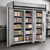 Thumbnail image #3 for Maxx Cold X-Series Three-Section Reach-In Upright Freezer, 72 Cu. Ft., Stainless Steel