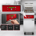 Thumbnail image #4 for Vulcan PowerFry3 High-Efficiency Gas Fryer with Computer Controls, Built-In Filtration, 21-Inch Wide, 85-90 lb Capacity