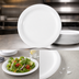 Thumbnail image #3 for Sierrus™ 7-1/4-Inch White Melamine Narrow Rim Salad Plate