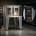 Thumbnail image #3 for Lang Marine ECOF-AP2M Full-Size 2-Deck Electric Convection Oven with Accu-Plus Solid State Controls