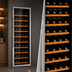 Thumbnail image #3 for Omcan USA Vinovero 192-Bottle Single-Zone Wine Cooler with Locking Stainless Steel Framed Glass Door