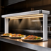 Thumbnail image #3 for Hatco Glo-Ray Designer Dual Strip Heater with Lights, 21-1/2 Inch Wide, Aluminum, 620 Watts