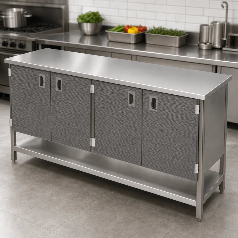 14 Gauge Stainless Steel Flat Top
