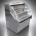 Thumbnail image #3 for Howard-McCray 35E Series Curved Glass Remote Open Merchandiser, 39-Inch Wide, Stainless Steel, LED Top