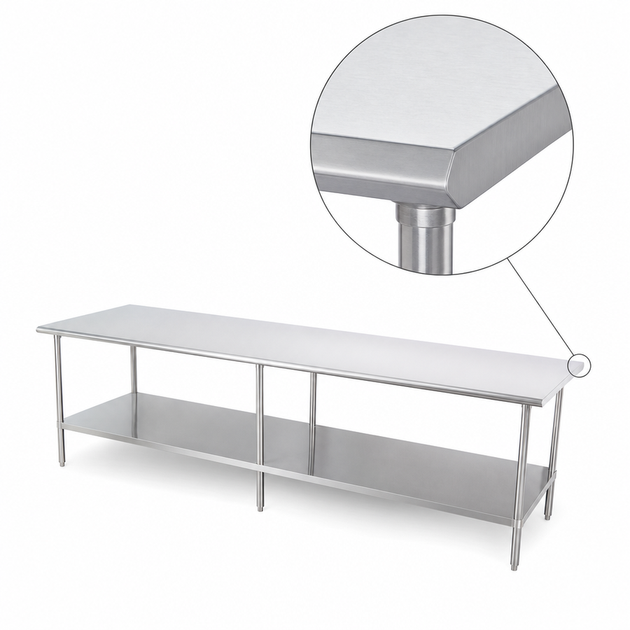 18-Gauge 400 Series Stainless Steel Top
