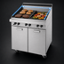 Thumbnail image #3 for Garland Master Series 24-Inch Briquette Gas Charbroiler with Storage Base, 60,000 BTU