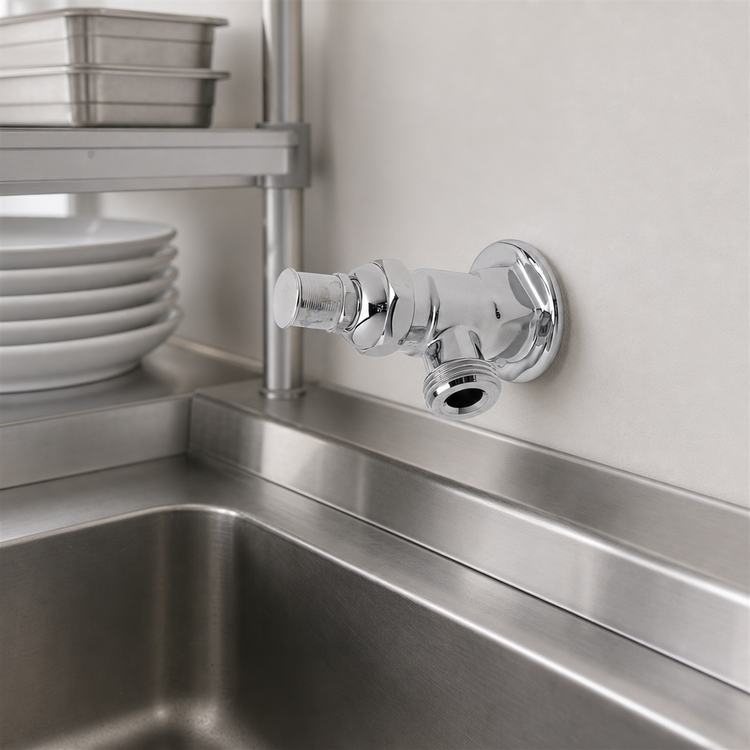 Product image #3 for T&S Brass Bronze Sill Faucet with Loose Key Handle and 3/4-Inch Hose Thread Outlet