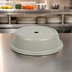 Thumbnail image #4 for Cambro Versa Camcover Round Fiberglass Plate Cover, 10-3/16 Inch Inside Diameter, Antique Parchment