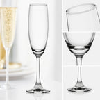 Thumbnail image #4 for Ocean Duchess 5-1/2 oz. Clear Glass Champagne Flute