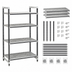 Thumbnail image #3 for Cambro Camshelving Elements XTRA 18-Inch Deep x 30-Inch Wide x 84-Inch High 4-Tier Vented Stationary Starter Unit