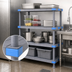 Thumbnail image #3 for Millenia Gray Solid Polymer Shelving Unit, 48