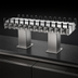 Thumbnail image #3 for Perlick Extra High Back-to-Back Bridge Tee Countertop Glycol-Cooled Draft Beer Tower, 36 Faucets, Stainless Steel