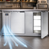 Thumbnail image #3 for Continental Refrigerator BB69SNSSPT 69