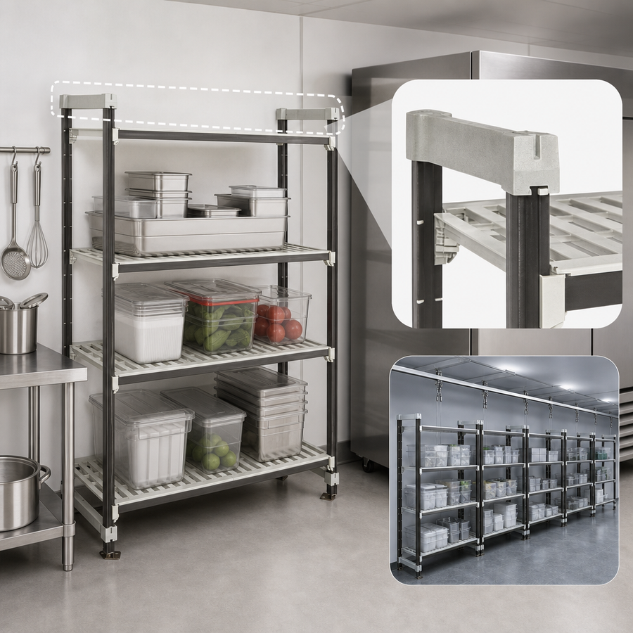High-Density Top Rail Design