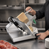 Thumbnail image #3 for Bizerba Manual Heavy-Duty Illuminated Safety Slicer with 13-Inch Grooved Cheese Blade