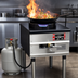 Thumbnail image #3 for Mandarin 18-Inch Single-Burner Propane Gas Wok Range with Stainless Steel Body, 13-Inch Ring, and 92,000 BTU
