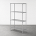 Thumbnail image #3 for Metro Super Erecta Brite 4-Shelf Starter Wire Shelving Unit, 24