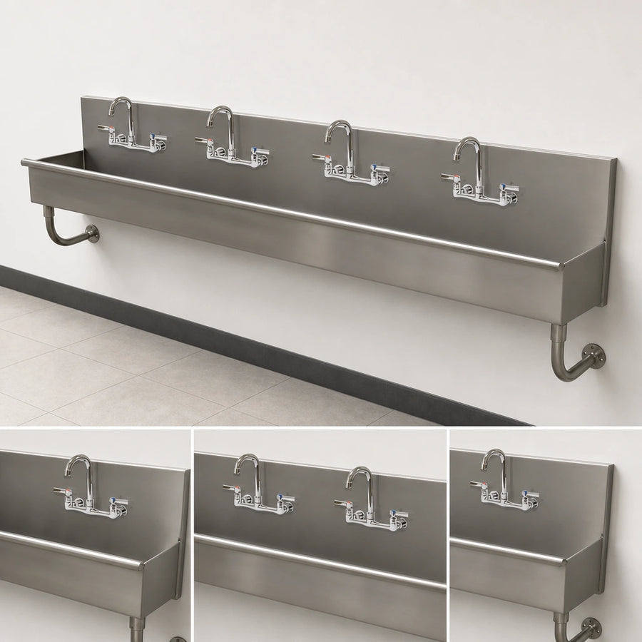 Four-Station Wall-Mounted Design