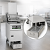 Thumbnail image #3 for Solstice Supreme Reduced Oil Volume Electric Floor Fryer System with Automatic Filtration, Lift Assist, and 76 lb Capacity
