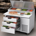 Thumbnail image #3 for Beverage-Air DPD46HC-3 46-Inch Deli/Pizza Prep Table with 3 Drawers