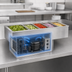 Thumbnail image #3 for Atlas Metal RM-5 5-Pan Self-Contained Refrigerated Drop-In Cold Well