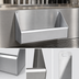 Thumbnail image #3 for CHOICE 45-Inch Single Stainless Steel Speed Rail with Keyhole Mounting