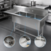 Thumbnail image #3 for John Boos Pro-Bowl 3-Compartment Sink with 24-Inch Left Drainboard