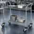 Thumbnail image #3 for Quantum Conductive Utility Bus Cart with 2 Wire Shelves, 42 x 24 x 37-1/2 Inches