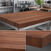 Thumbnail image #3 for John Boos Boos Block American Black Walnut Edge Grain Kitchen Countertop, 48 x 38 x 2-1/4 Inches