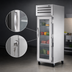Thumbnail image #3 for True SPEC SERIES One-Section Glass Door Reach-In Refrigerator with Lock, Stainless Steel Front & Sides