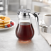 Thumbnail image #3 for Vollrath Dripcut® 7 oz Clear Polycarbonate Syrup Server with Chrome-Plated Top