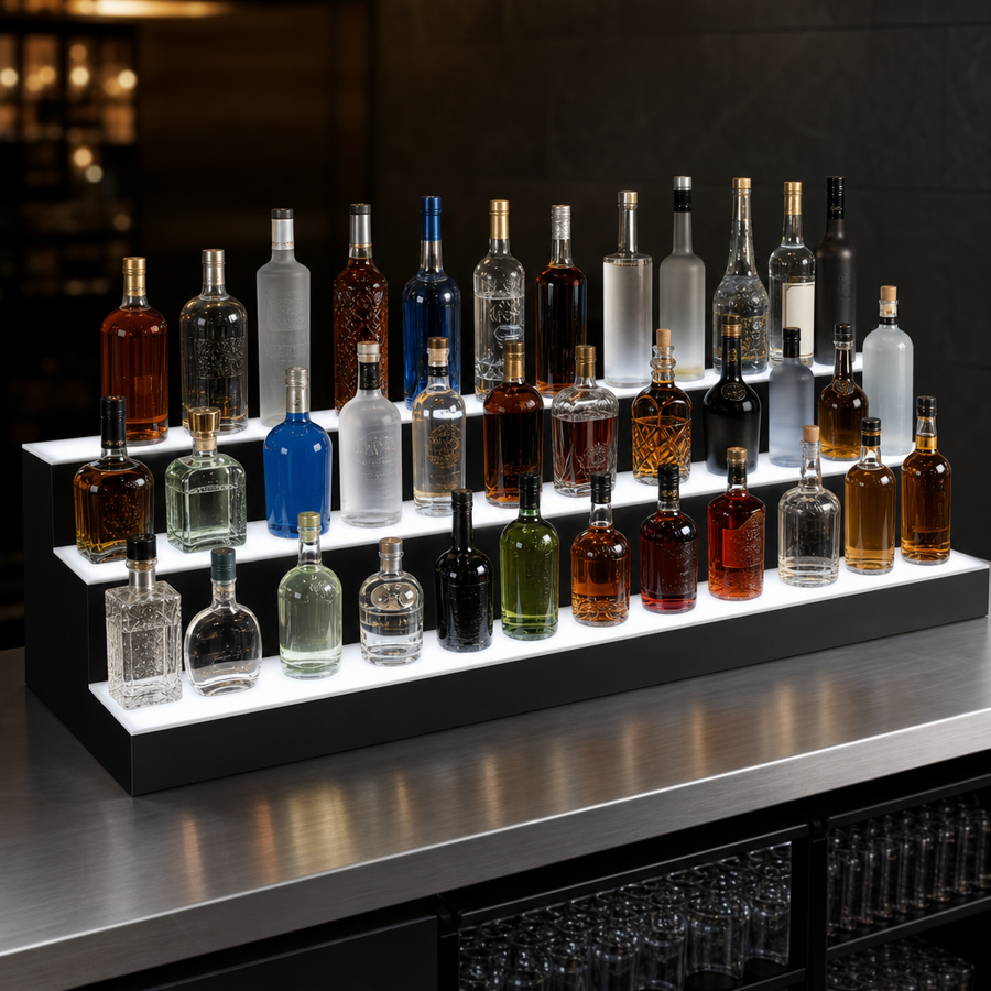 45-Bottle, 3-Tier Capacity