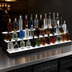 Thumbnail image #4 for Krowne Royal Series Lighted Countertop Liquor Display, 3-Tier, 60 Inch, Right Cord, 45-Bottle Capacity