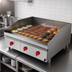 Thumbnail image #3 for Lang LG Series Gas Countertop Griddle, 72-Inch x 30-Inch Smooth Steel Plate, Embedded Electric Snap-Action Thermostats