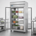 Thumbnail image #3 for Hoshizaki Steelheart PT2A-FG-FG Two-Section Pass-Thru Full-Glass Door Reach-In Refrigerator, 52.5 Cu. Ft., Top-Mount Self-Contained