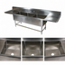 Thumbnail image #3 for John Boos Pro-Bowl 3-Compartment Sink with Left and Right 24