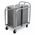 Thumbnail image #3 for Advance Tabco Aluminum Curved-Top Pan Truck with 60 Full-Size Pan Capacity and 600 lb. Load Capacity