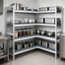 Thumbnail image #3 for Fermostock 4-Tier Corner Expansion Kit, 71 Inch H x 47 Inch W x 14 Inch D, Add-On Unit