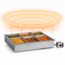 Thumbnail image #3 for Alto-Shaam Halo Heat 3-Well Drop-In Electric Waterless Hot Food Well Unit, Insulated Stainless Steel