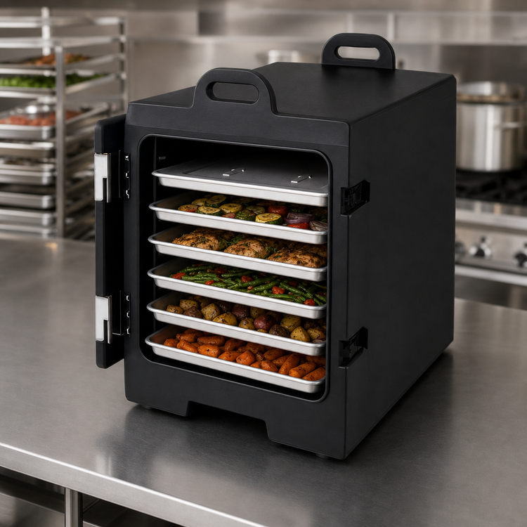 Product image #4 for Cambro Camcarrier® Front-Loading Insulated Carrier for Six 18 x 26 Sheet Pans