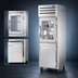 Thumbnail image #3 for True SPEC SERIES One-Section Reach-In Combination Half Swing Door Refrigerator with 1 Glass and 1 Stainless Steel Half Door, Top-Mounted Self-Contained
