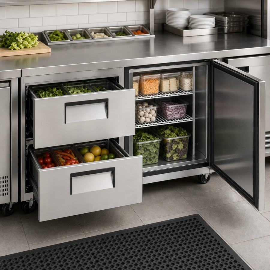 Two-Section Undercounter Design