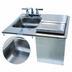 Thumbnail image #3 for Advance Tabco Special Value Series Drop-In Hand Sink with Insulated Ice Bin and Sliding Stainless Steel Cover