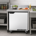 Thumbnail image #4 for Beverage-Air WTR27AHC One-Section 27-Inch Worktop Refrigerator, 6.13 Cu. Ft., Solid Door