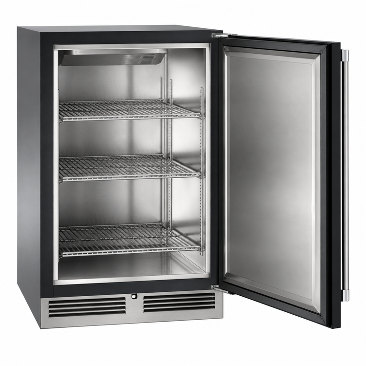 Product image #3 for Perlick Quick Ship 24-Inch Undercounter Glass Chiller, 5.3 Cu. Ft., Solid Left-Hinged Door