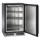 Thumbnail image #3 for Perlick Corporation Quick Ship HC24FS-BS-STK 24-Inch Undercounter Freezer, 5.3 Cu. Ft., Solid Locking Door