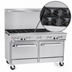 Thumbnail image #3 for Southbend Ultimate 60-Inch Gas Restaurant Range with 6 Burners, 24-Inch Raised Griddle/Broiler, Convection Oven and Cabinet Base